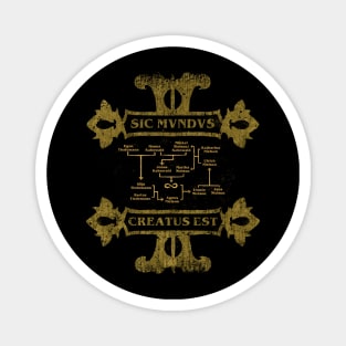 A Dark Family Tree Magnet